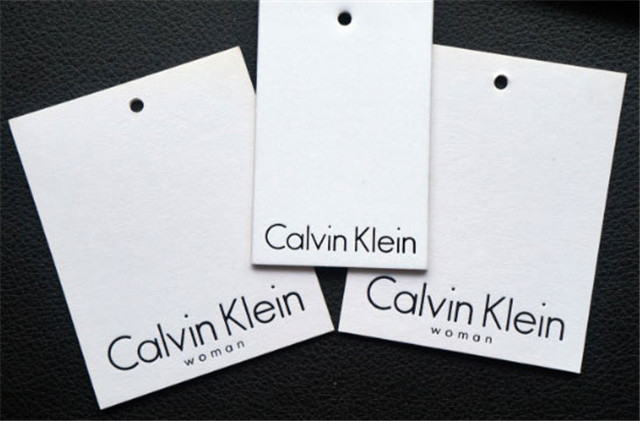 Customized LOGO Label Printing Men's And Women's Clothes Hang Tags